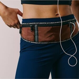 NWT Free People 3 Pocket Runner Belt Bag